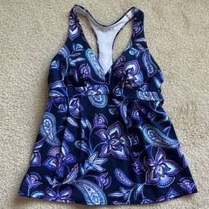 Lands’ End Women’s Swing Tankini Top 8